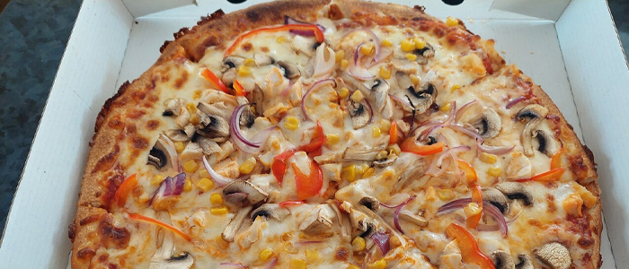 Californian Chicken Pizza  Sml 