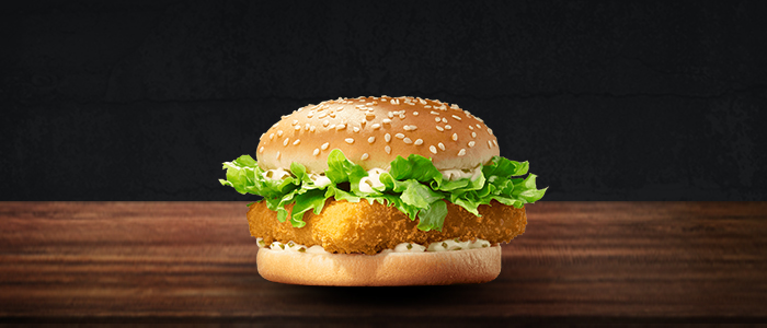 Fish Fillet Burger  1/4 Lb 