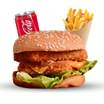 Fish Fillet Burger Meal 