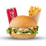 Chicken Supreme Burger Meal 