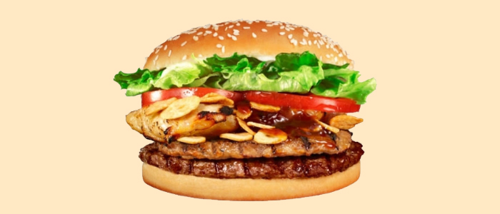 Caspian Special Burger Meal  1/4 Lb 