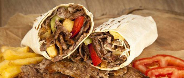 Donner Meat Wrap Meal 